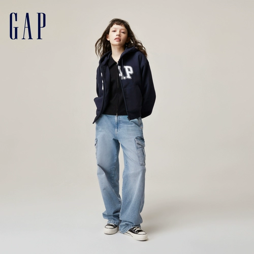 Gap, короткая осенняя демисезонная толстовка с капюшоном