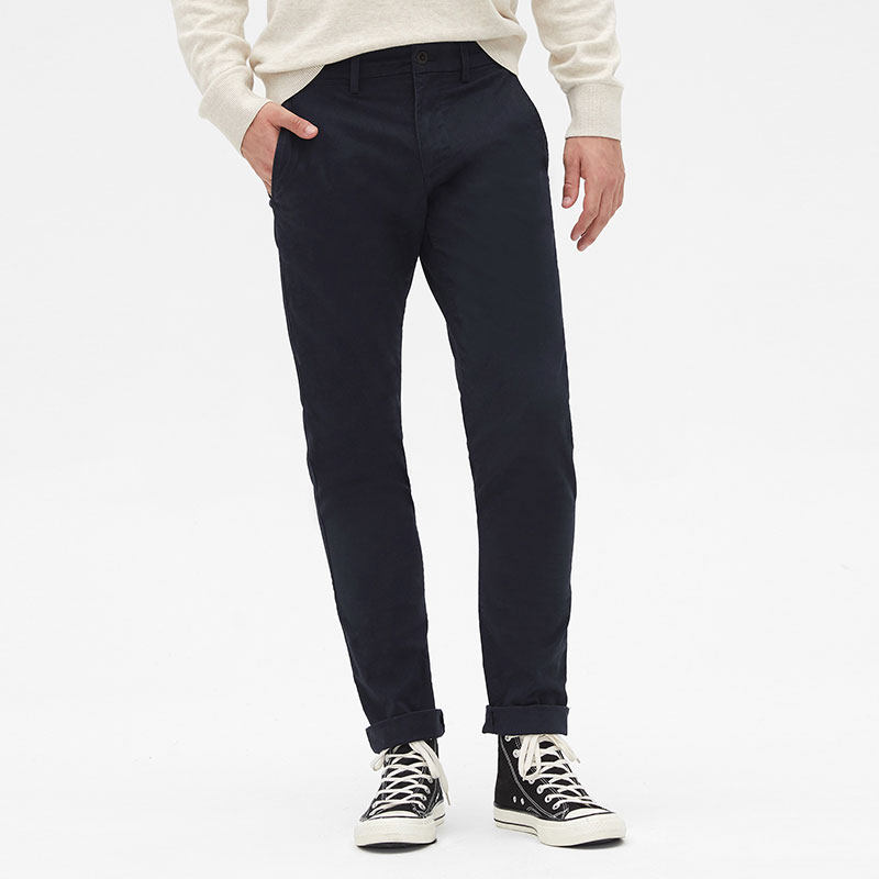 gap男装微弹直筒486980 e休闲裤 Gap休闲裤