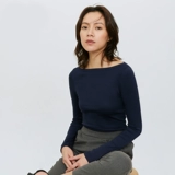 Gap Зимний эластичный цветной приятный телу лонгслив для отдыха