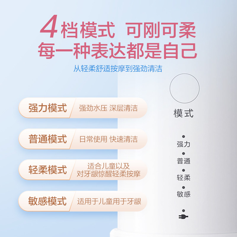 松下小圆管便携式家用冲牙器正畸专用水牙线清洁口腔电动洗牙DJ33,淘宝优惠券,粉丝福利购,淘宝优惠卷