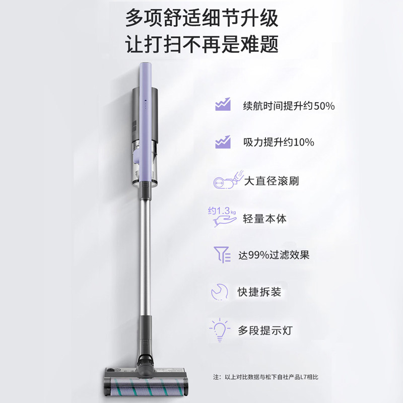 松下手持无线吸尘器家用小型吸嘴 松下电器吸尘器