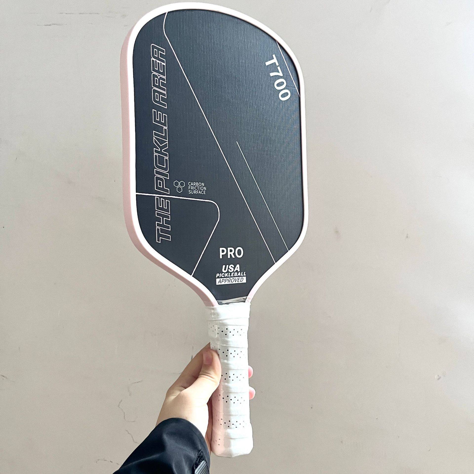 T700热销布纹磨砂碳纤维匹克球拍pickleballpaddle训练拍户外运动,淘宝优惠券,粉丝福利购,淘宝优惠卷
