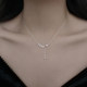 Xiangnan sterling silver wheat ear clavicle chain niche design necklace