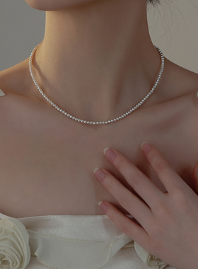巷南施家珍珠颈链轻奢小众