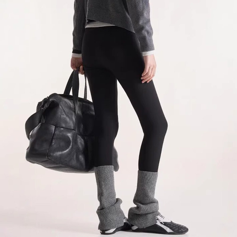 【4双装】条纹jk针织袜套黑白辣妹腿套秋冬保暖小腿堆堆袜潮脚套,淘宝优惠券,粉丝福利购,淘宝优惠卷