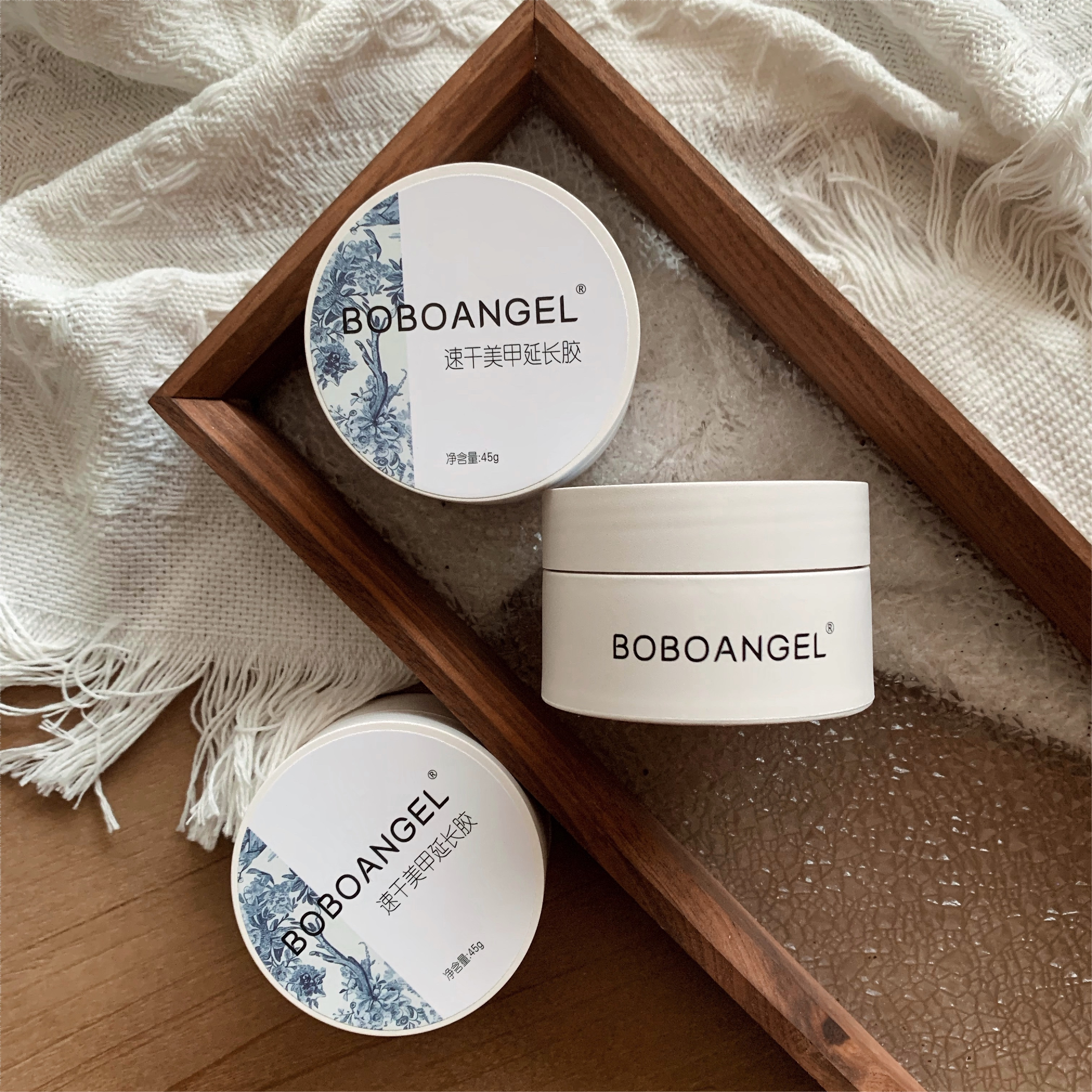 BOBOANGEL美甲速干延长胶45g甲片本甲甲托硬胶延长水光晶透[A],淘宝优惠券,粉丝福利购,淘宝优惠卷