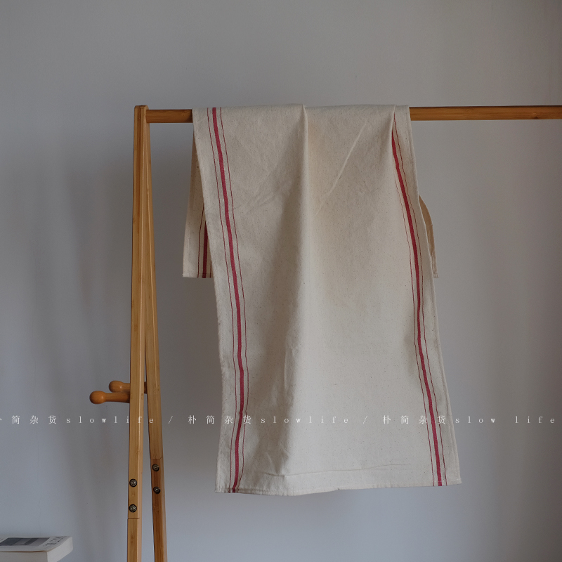 朴简 出口日本 乡村复古厨房布艺餐巾垫茶巾烘焙盖布背景布8218 - 图2