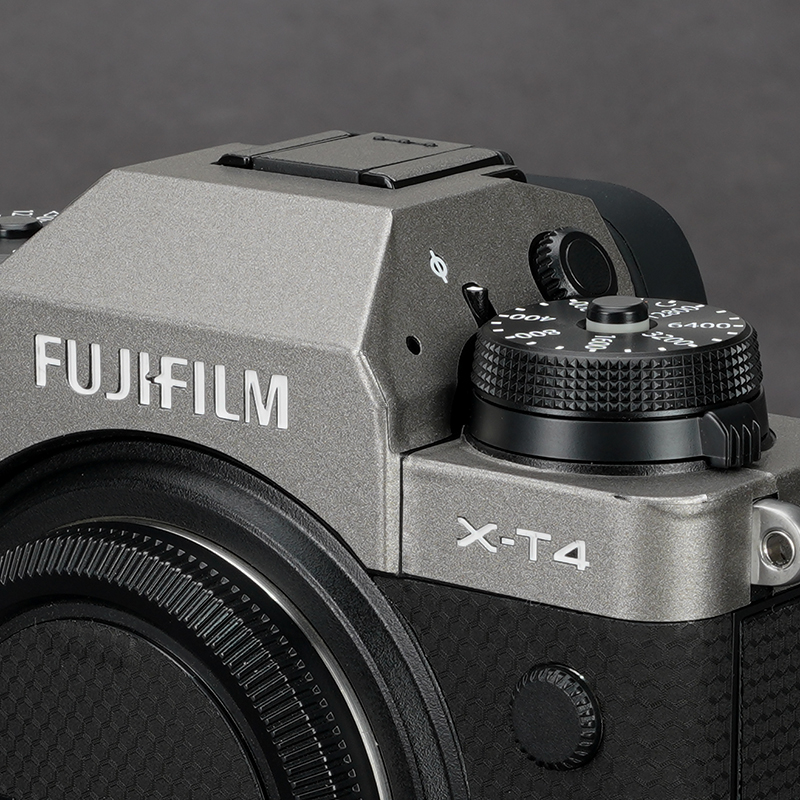 美本堂 适用于富士X-T4相机保护贴膜XT4 fujifilm贴纸贴皮纹磨砂银色3M - 图2