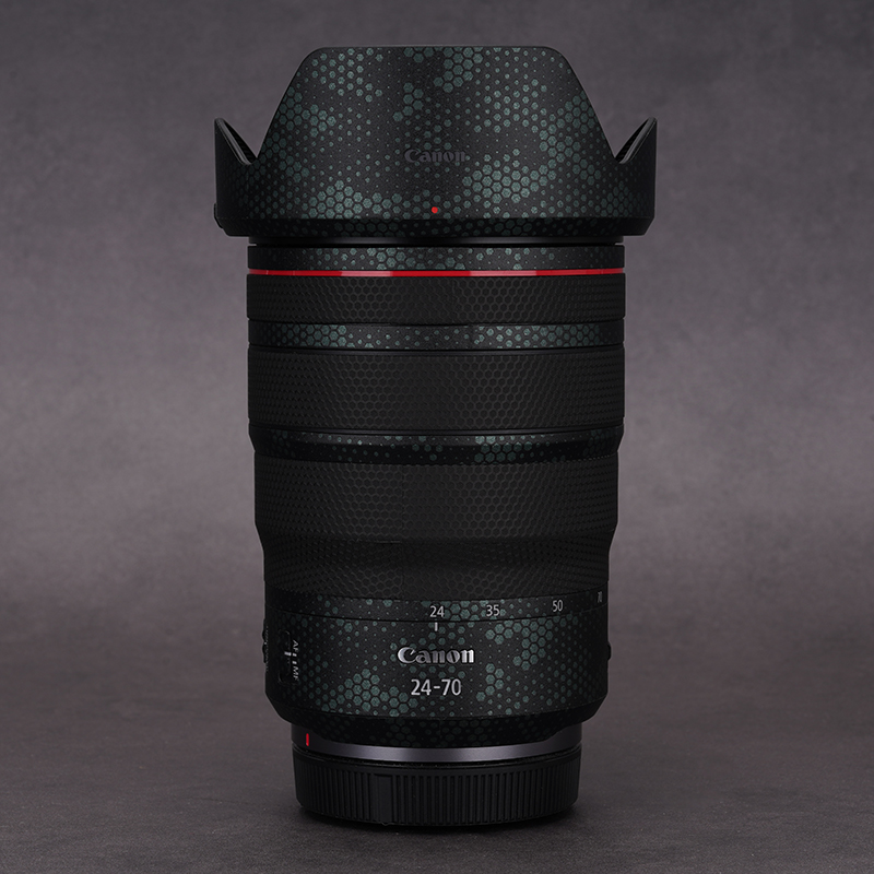 美本堂 适用于佳能RF24-70F2.8镜头保护贴膜贴皮全包碳纤维 RF2470贴纸3M - 图0