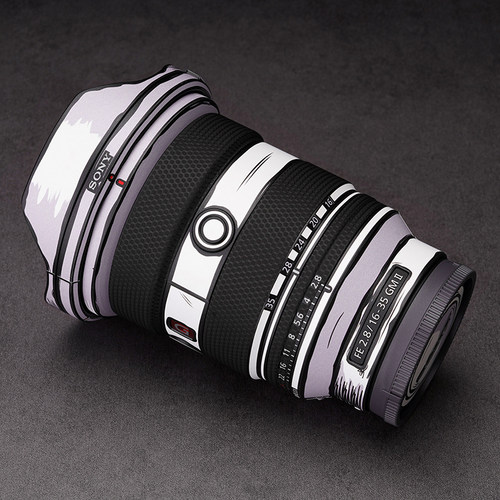 美本堂 适用于索尼FE16-35\50F1.4GM\24-105F4镜头保护贴膜SONY 24-70F2.8GM二代贴纸2D版全包3M - 图0