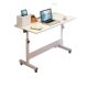 Folding movable lift sofa side table