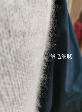 手工粗线手工羊绒背心包教会