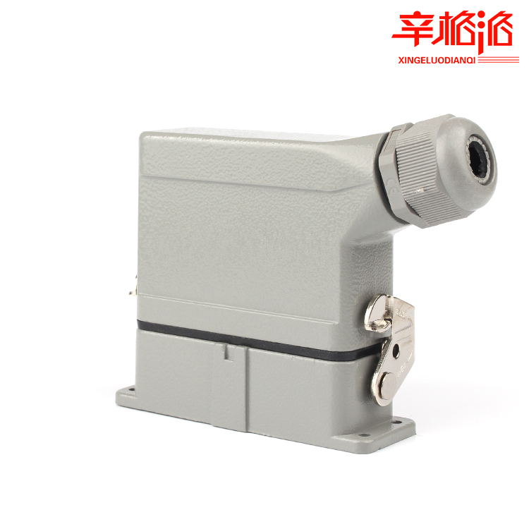 重载连接器 HDC-H16A-HA-016 F/M 十六芯+PE 热流道连接器 16A - 图0