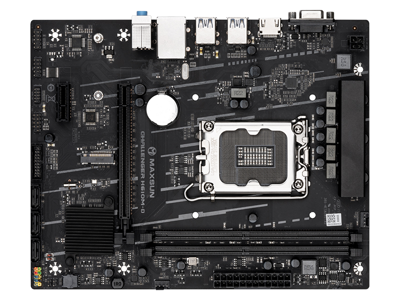 铭瑄H610M-R挑战者 ddr4 12代 13代台式机 电竞游戏办公电脑主板 - 图0