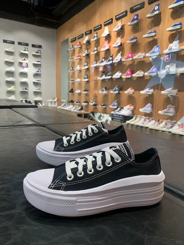 Converse, сверхлегкие конверсы, высокие низкие тканевые туфли на платформе