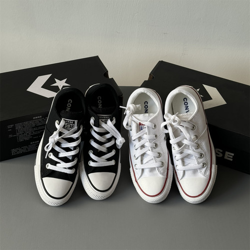 CONVERSE正品匡威allstar经典升级款黑色白色低帮563508c563509c - 图2