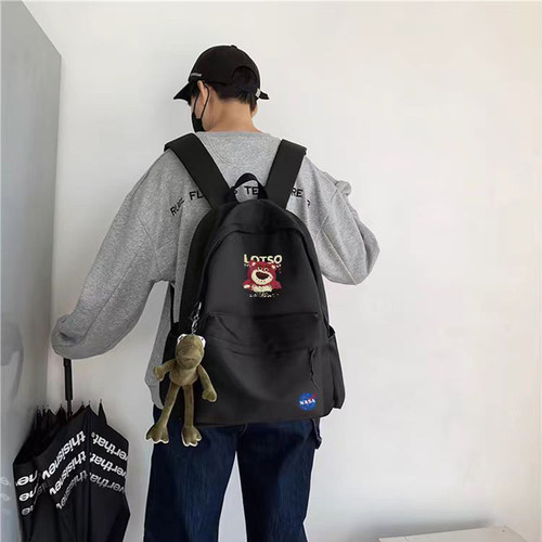 NASA美国潮牌联名双肩包女情侣学生书包男轻便旅行大容量电脑背包 - 图2
