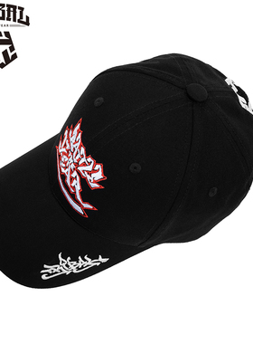 TRIBAL×BOTY联名涂鸦刺绣鸭舌帽