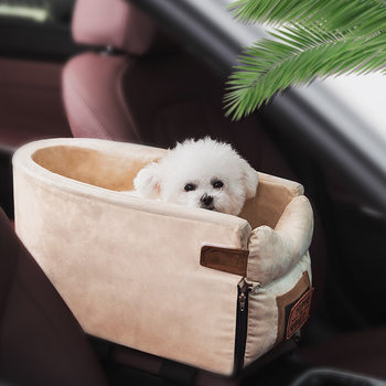 kennel ລົດຫມາ, mat car pet car, cat safety seat, central control nest, Teddy Pomeranian pet supplies