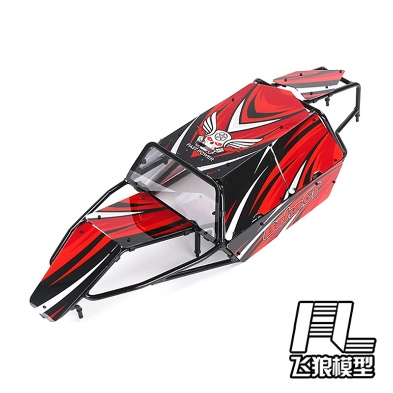 若凡BAJA 5B 1/5汽油车 GT金属猪笼车壳 PC材料 涂装版 852301 - 图0