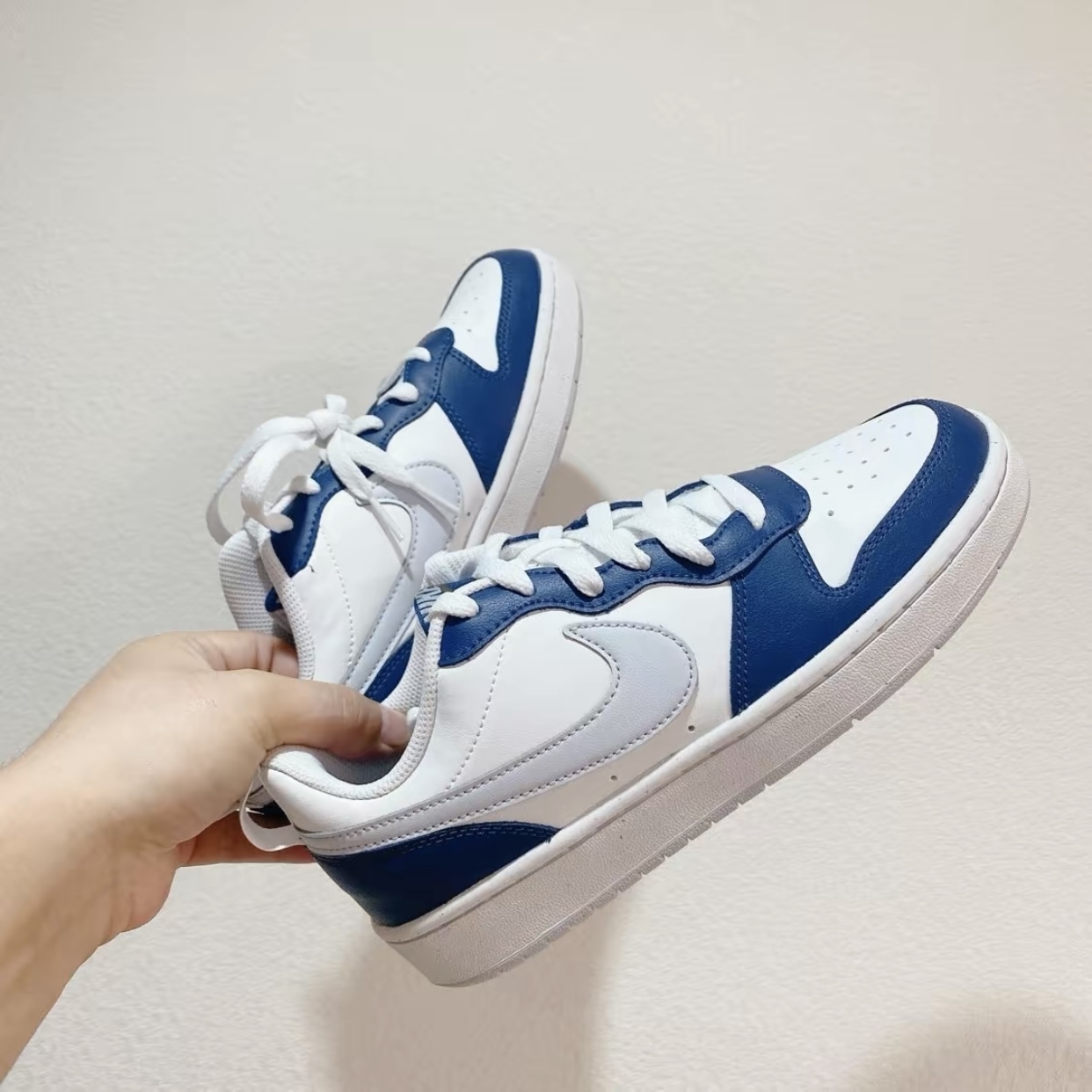 Nike Court Borough Low 2女子黑曜石低帮休闲板鞋 BQ5448-121-图2