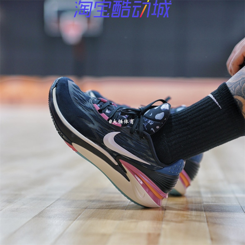 Nike Air Zoom GT CUT 2首发黑红色白黑实战低帮篮球鞋DJ6013-003-图0