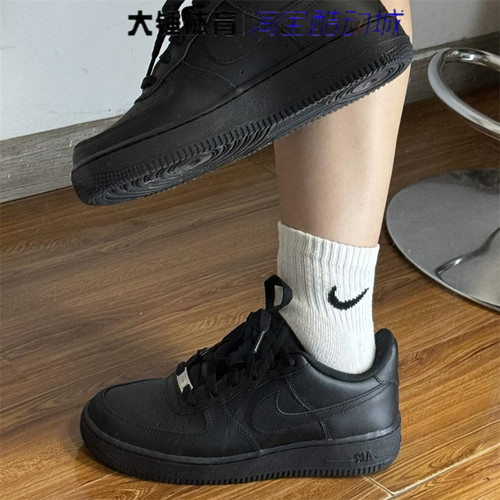 特价耐克/NikeAir Force 1 Low AF1低帮黑色运动休闲鞋DH2920-001 - 图2