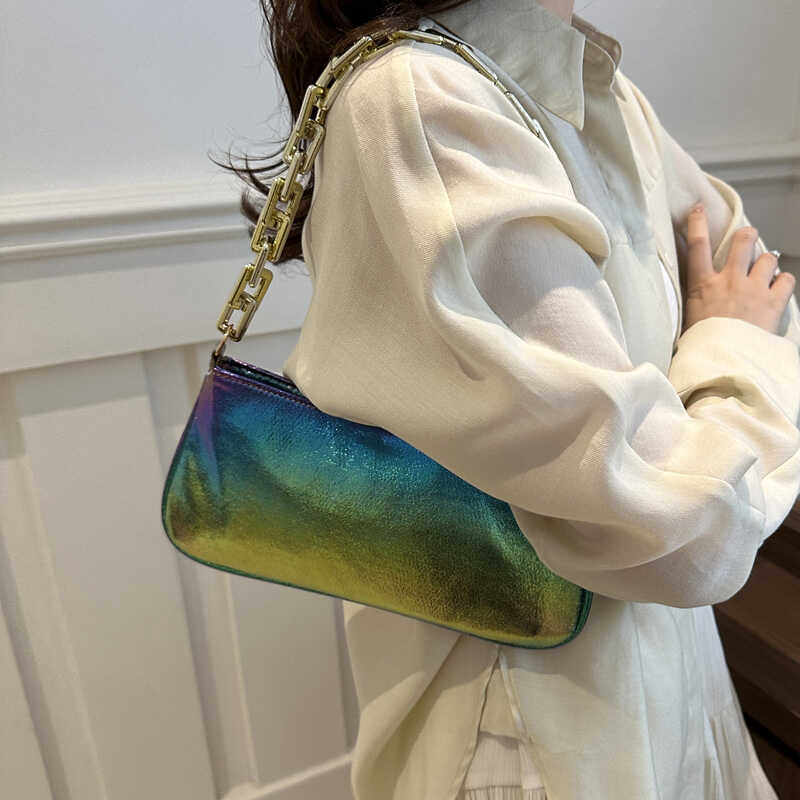 时尚质感链条手提包包女新款潮简约小方包2024夏季小众单肩腋下包,淘宝优惠券,粉丝福利购,淘宝优惠卷