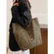 Mariya Commuter Leopard Canvas Prep Tote Bag