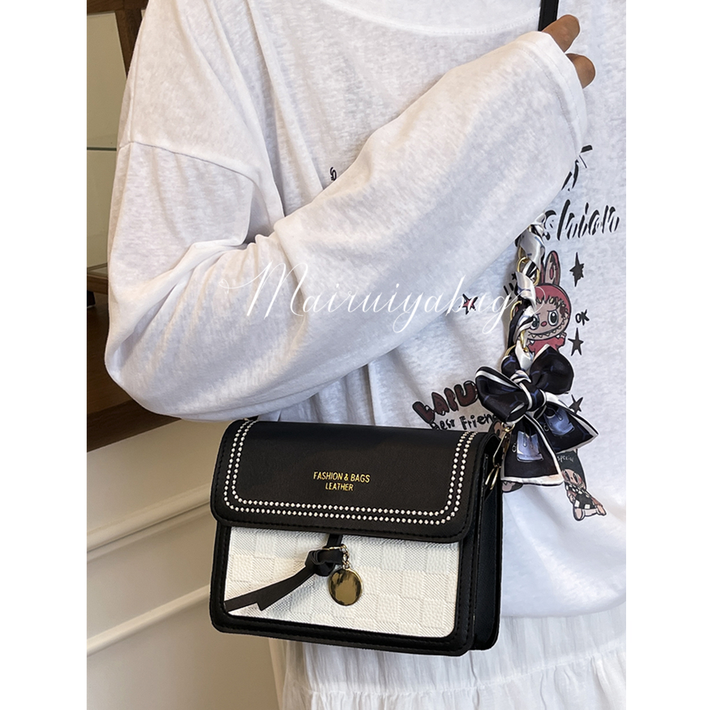 小众设计奶油撞色小方包今年流行小包包女包2025新款迷你斜挎包,淘宝优惠券,粉丝福利购,淘宝优惠卷