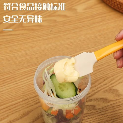 日本硅胶刮刀烘焙奶油蛋糕多功能抹酱刀厨房迷你铲子小刮勺软刮板 - 图0