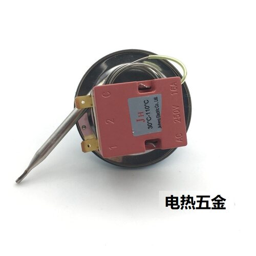 30-110度机械开关开水器电烤箱旋钮温控器油温控 - 图0