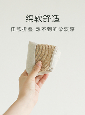 印计谷羽春夏棉麻细辫拼接报童帽