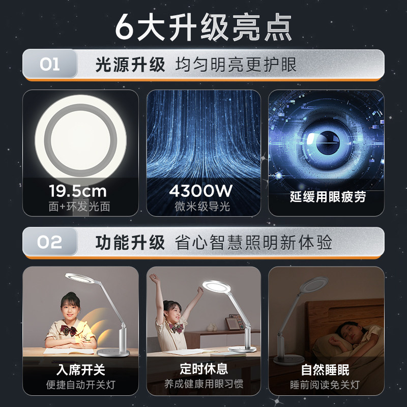 孩视宝护眼灯学生书桌蓝光防近视 孩视宝阅读台灯(护眼灯/写字灯)