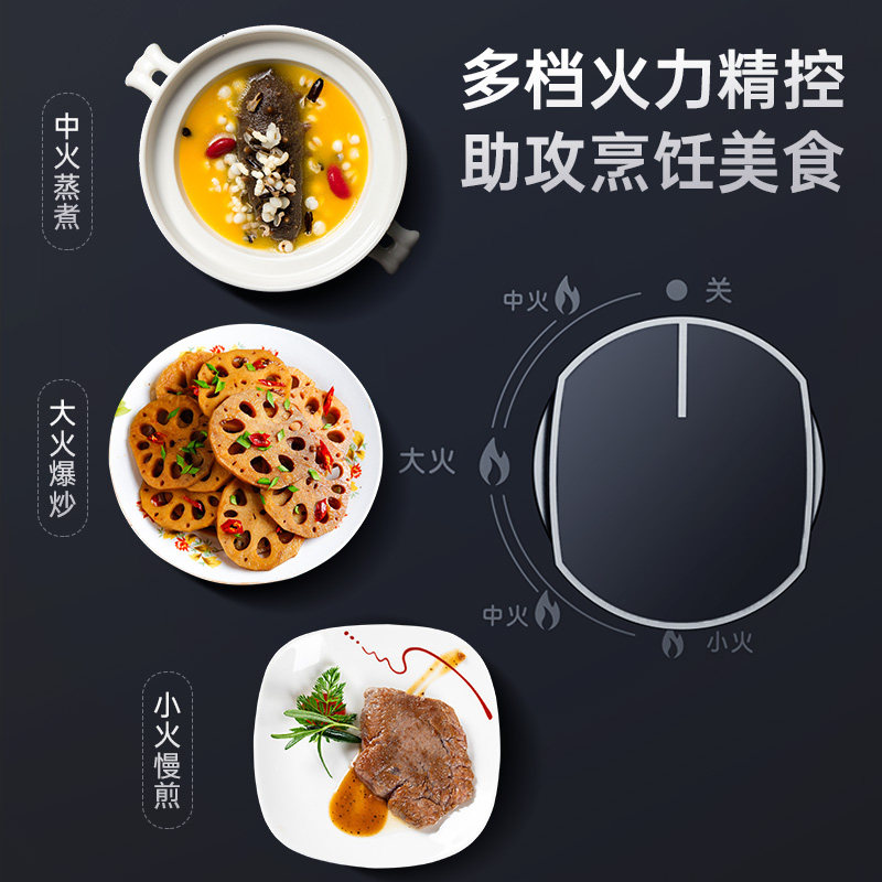 澳柯玛5.2 kw猛火大火力双嵌燃气灶 澳柯玛燃气灶