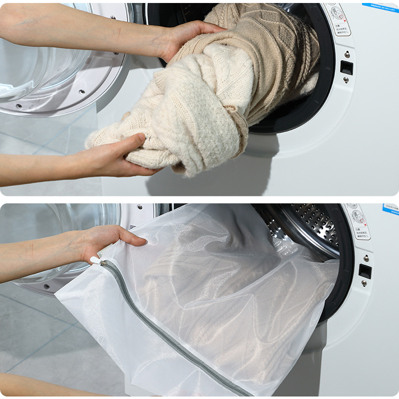 莱趣洗衣机网袋洗护袋大号防变形洗内衣专用护洗袋洗毛衣细网洗衣 - 图0