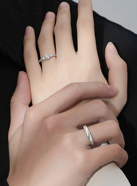 一见钟情情侣戒指NRO高级感