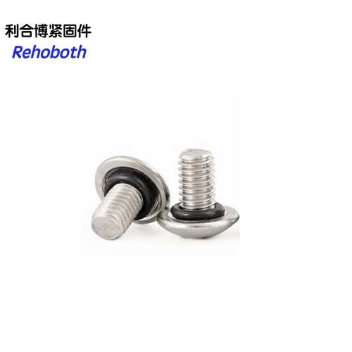 【防水螺丝】304不锈钢通用十字圆头防水密封螺丝M2M2.5M3M4M5M6 - 图2