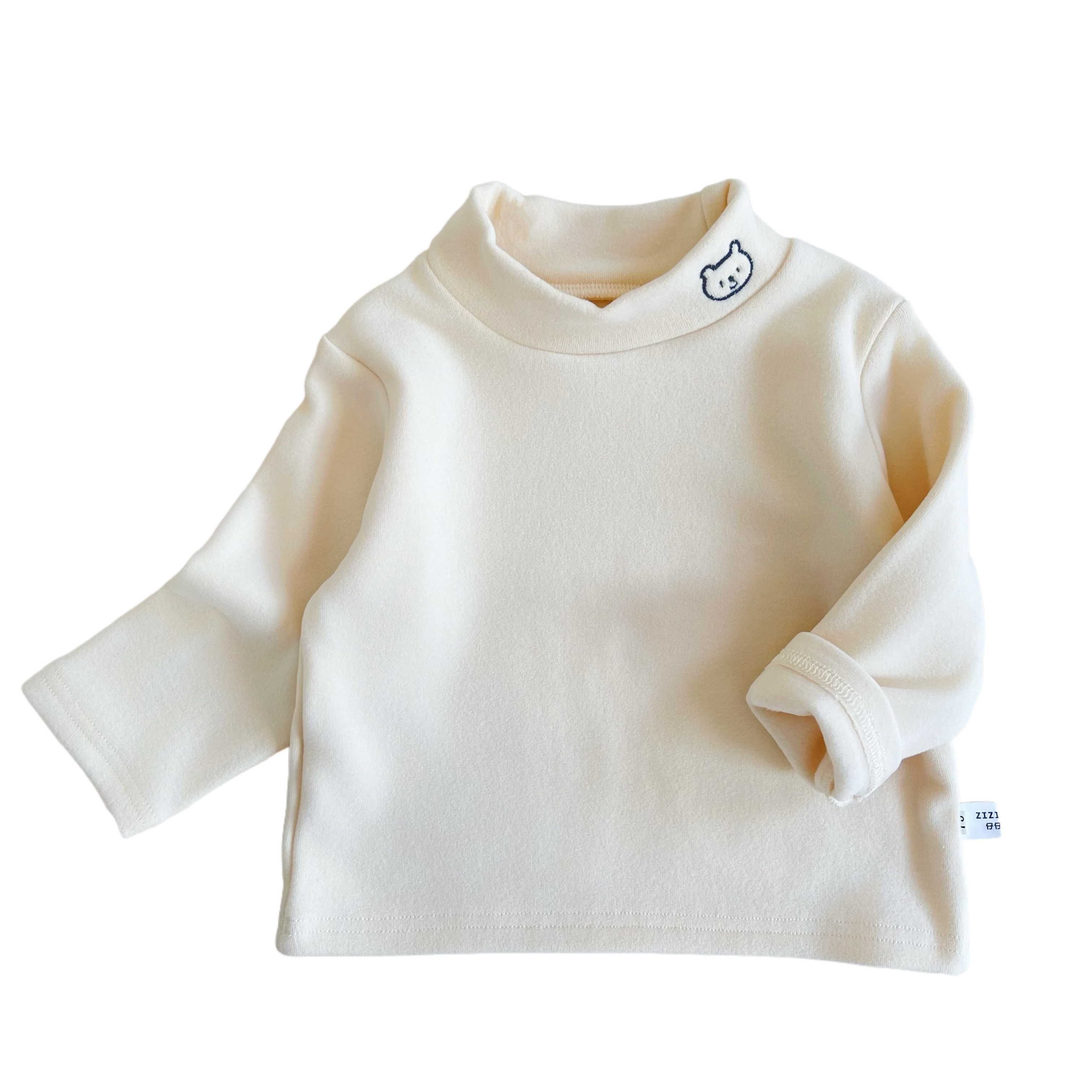 男女宝宝秋冬季保暖半高领打底衫小童弹力长袖打底婴幼儿百搭上衣,淘宝优惠券,粉丝福利购,淘宝优惠卷