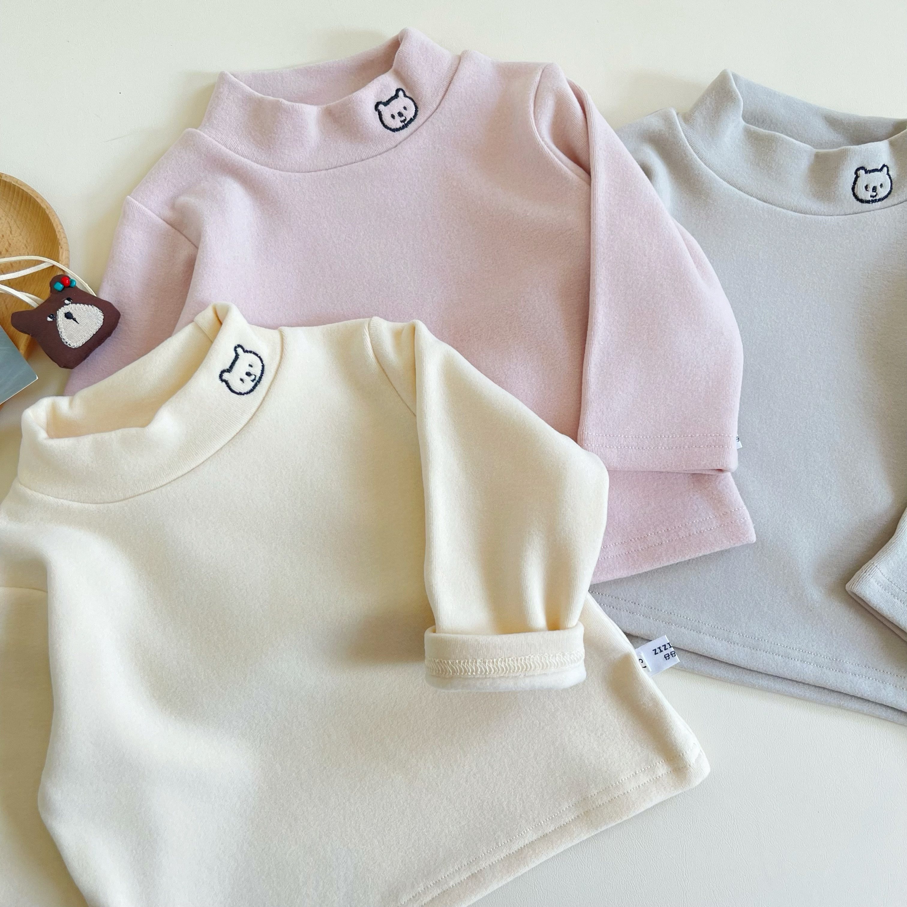 男女宝宝秋冬季保暖半高领打底衫小童弹力长袖打底婴幼儿百搭上衣,淘宝优惠券,粉丝福利购,淘宝优惠卷