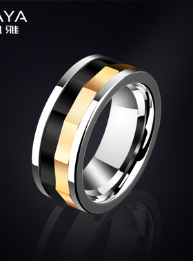 飒雅转动戒指男士指环个性时尚潮