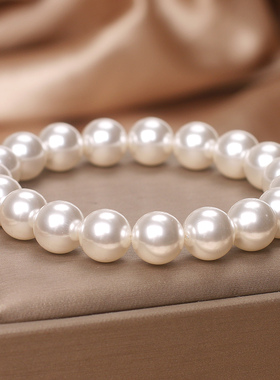 施家珍珠手链女2025新款高级感