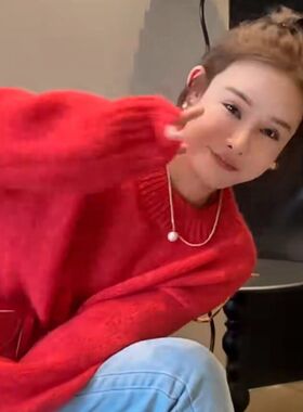 洋气珍珠项链其他钛钢女珍珠项链