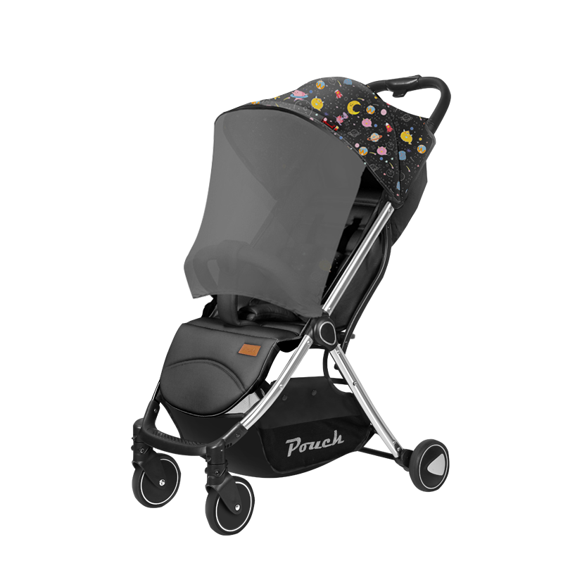 Pouch婴儿推车可坐可躺超轻便携简易折叠手推车婴儿车宝宝伞车