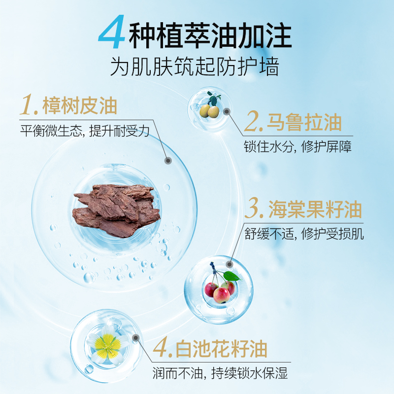 伊肤泉精华液莱菲思安护舒缓精华油敏感泛红修护原液补水保湿12月 - 图2
