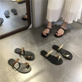 Брендовые мюли, женские тапочки, двухцветный товар, ретро бахилы, подходят для носки на улице