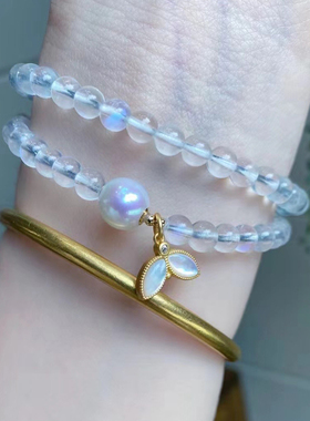 原创天然冰种多圈设计款手链