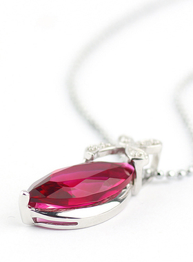 短款夸张欧美四叶草礼物紫色水晶