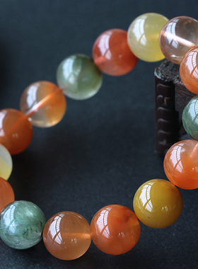 一物一图福禄寿水晶送家人手串