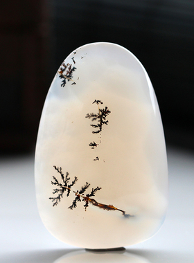 碧雅海洋一物一图山水画异象吊坠